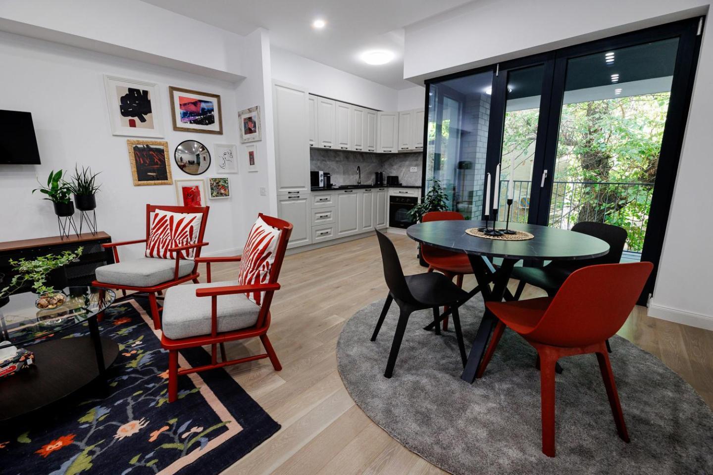 The Corner Luxe Apartment Bucureşti Ngoại thất bức ảnh